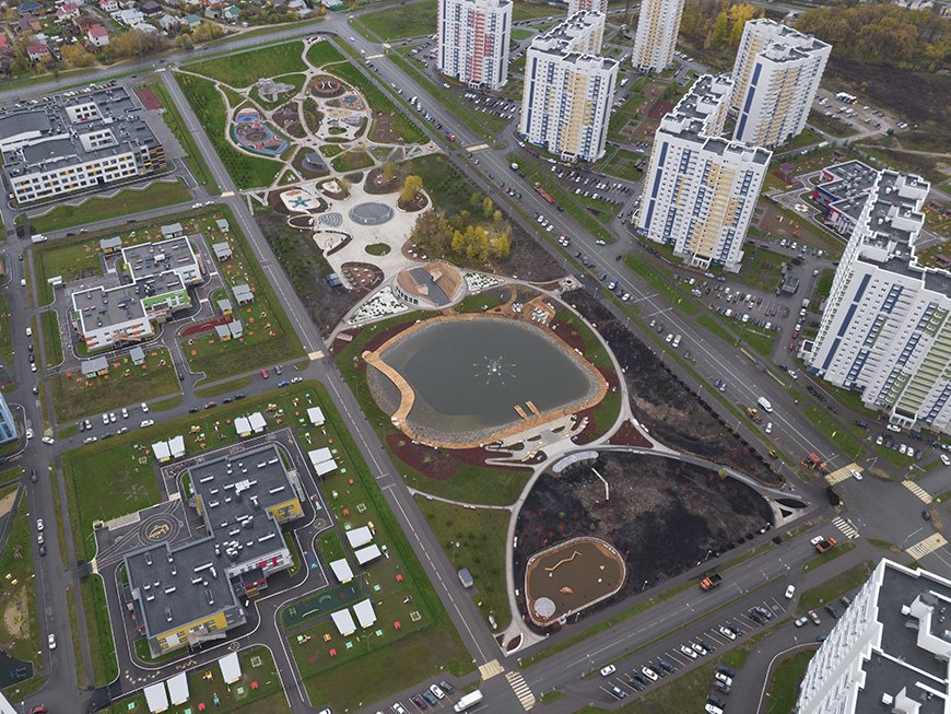 Парк в Салават Купере отмечен в номинации «Благоустройство города»