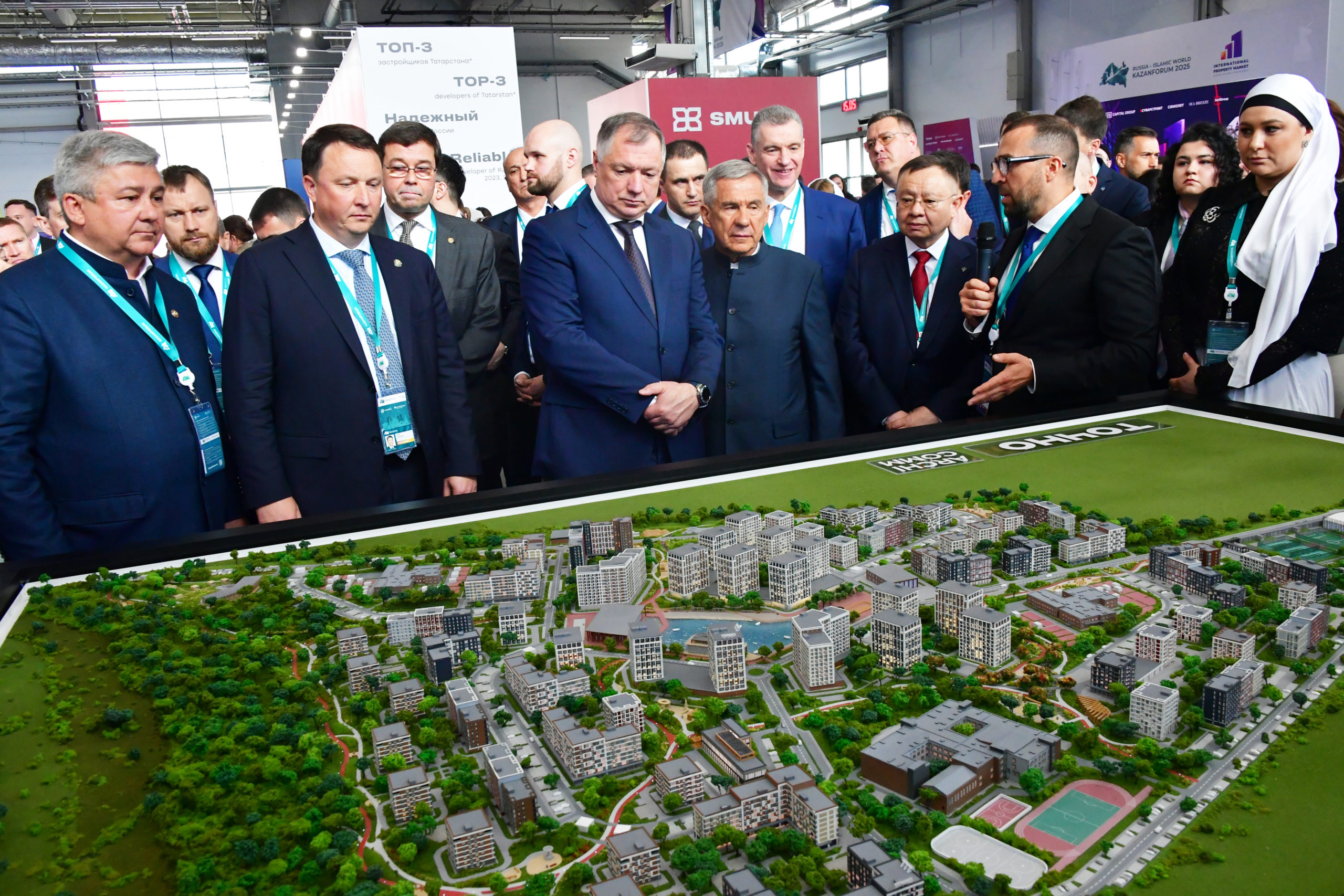 В Казани в рамках форума «Россия — Исламский мир: KazanForum» открылась выставка недвижимости